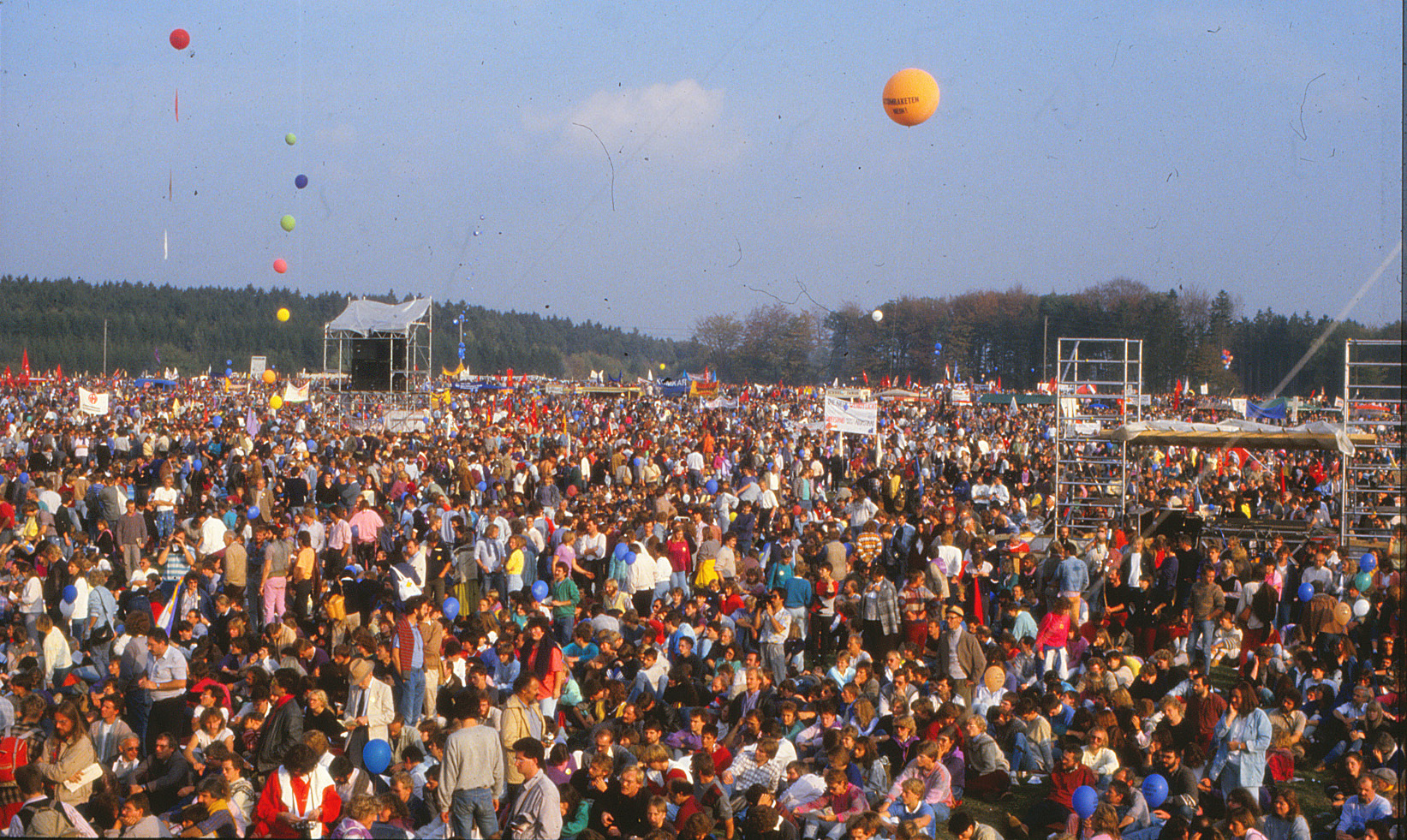 Großdemonstration 1986