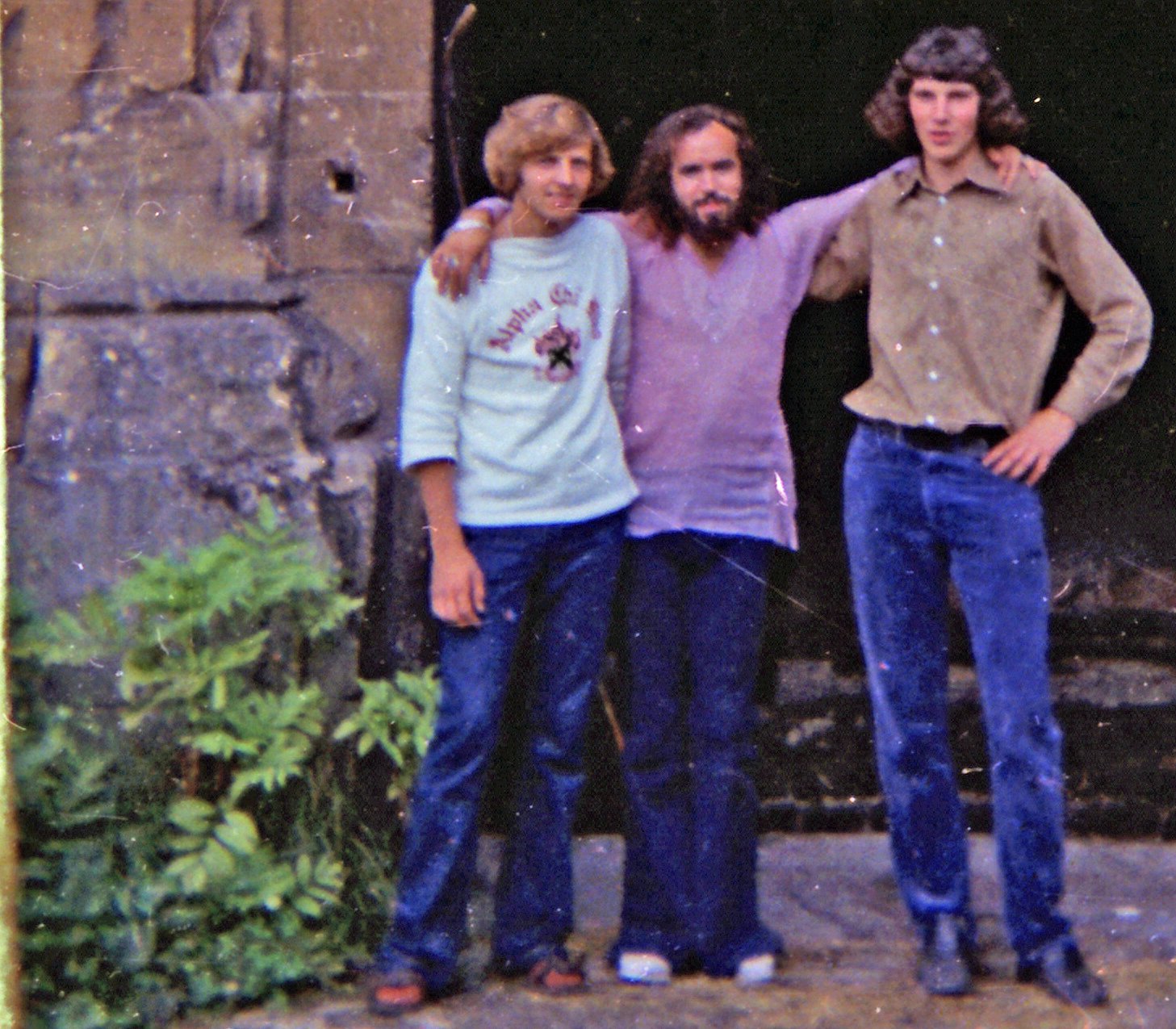 Jürgen 1973 auf der Tour durch Frankreich