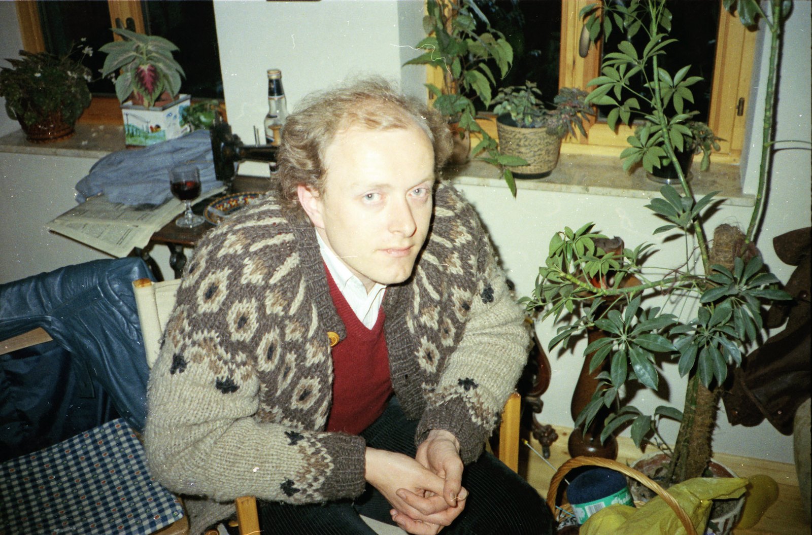 Erinnerungsfoto an Klaus
