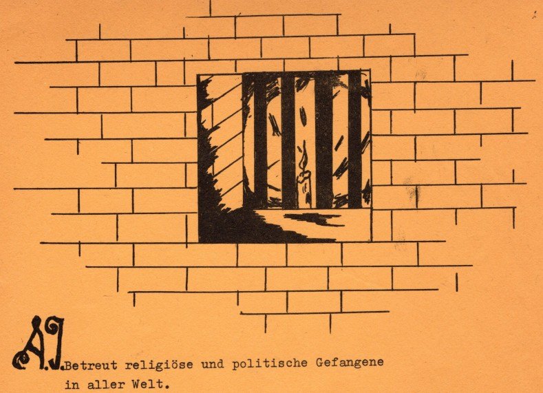 Grafik von Wolfgang H., Kastellaun 1972
