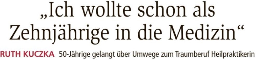 Überschrift des Zeitungsartikels der AZ Mainz