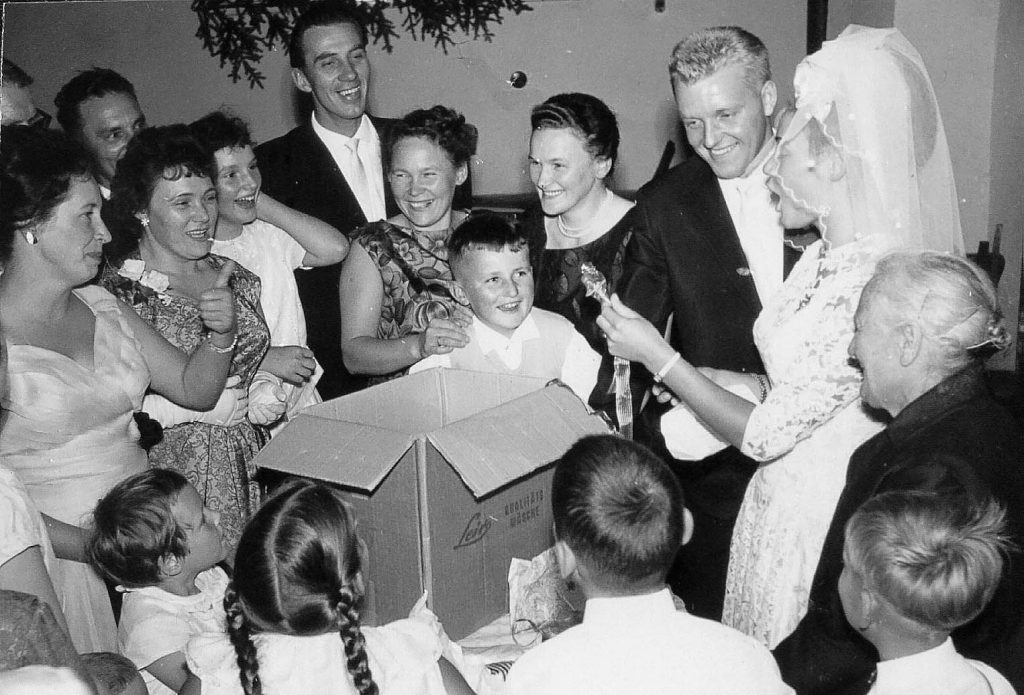 Olgas Hochzeit in Gödenroth, August 1963