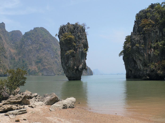 Felsformationen in Thailand