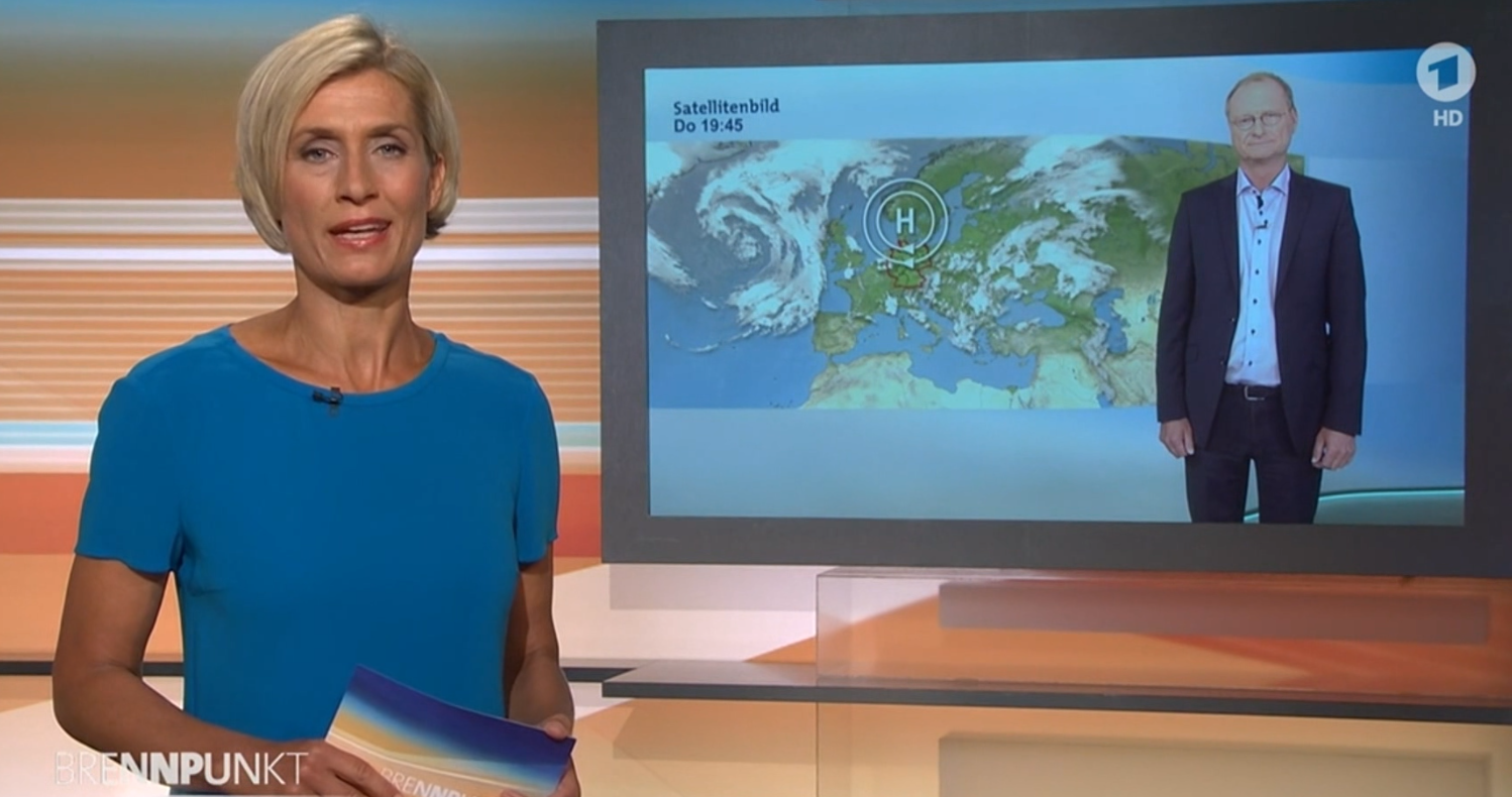 ARD Brennpunkt Klimawandel Sven Plöger und Prof. Lesch